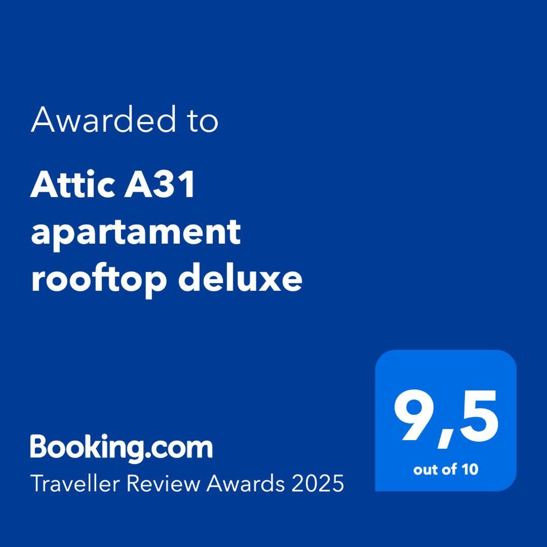 Attic A31 Apartament Rooftop Deluxe 산타 마리아 카푸아 베테레 외부 사진
